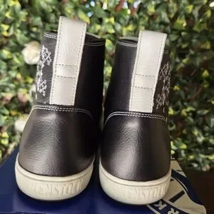 NIB Birkenstock Bartlett Mens 10 EU 43 Leather BirkoFelt HighTop Sneakers Black Birkenstock | Shoes | Nib Birkenstock Bartlett Mens Eu 43  main image 2
